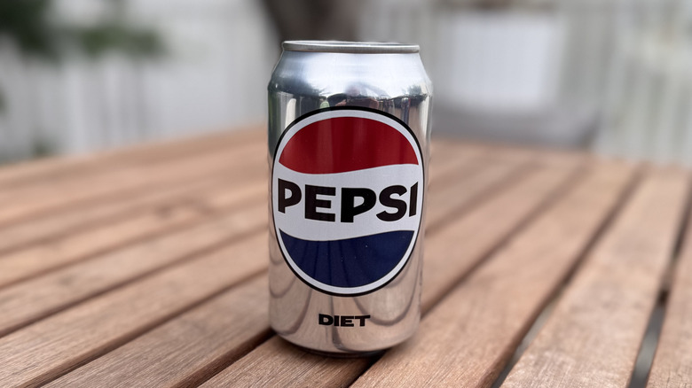 Can of Diet Pepsi