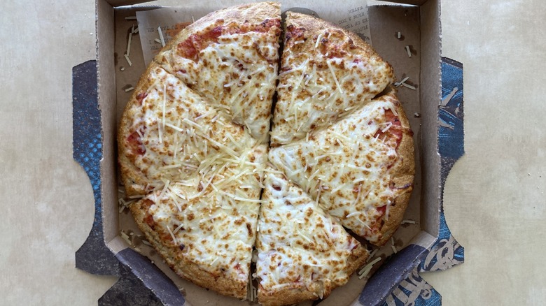 Schlotzsky's cheese pizza