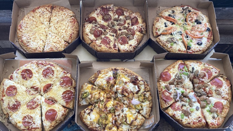 pizza pies from Schlotzsky's