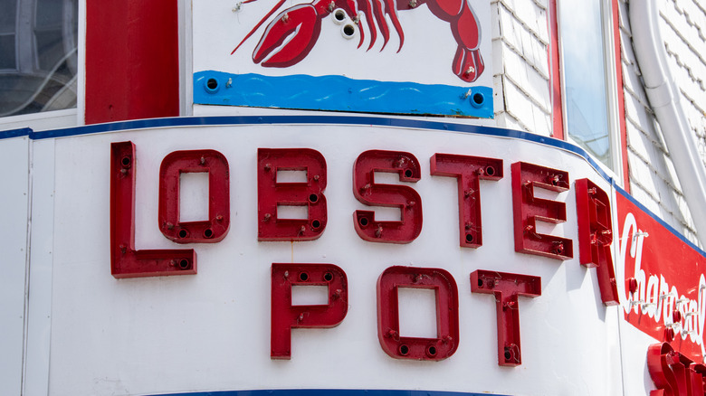 Lobster Pot sign