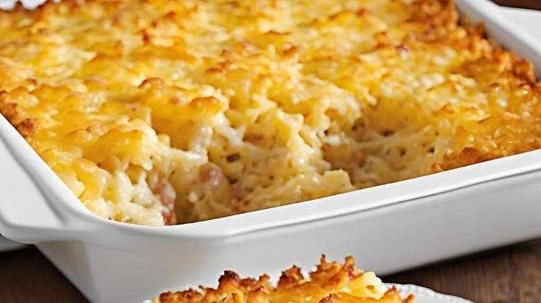 Cheesy hash brown casserole