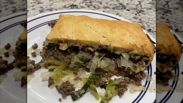 slice of runza casserole