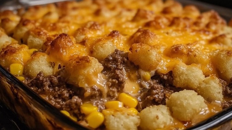 Nevada style cowboy casserole