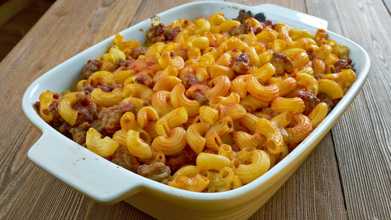 Johnny Marzetti casserole
