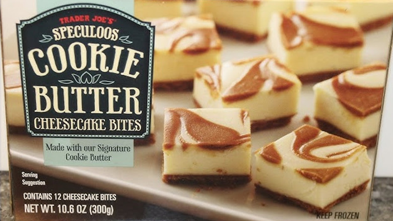 Package of Speculoos Cookie Butter Cheesecake Bites