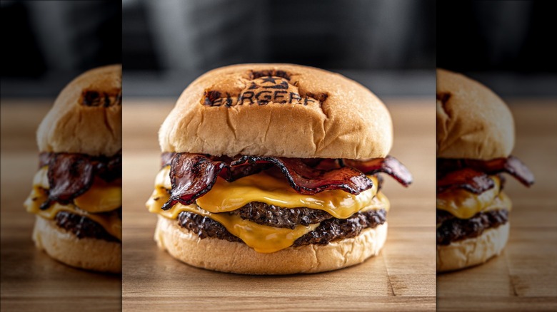 BurgerFi bacon cheeseburger