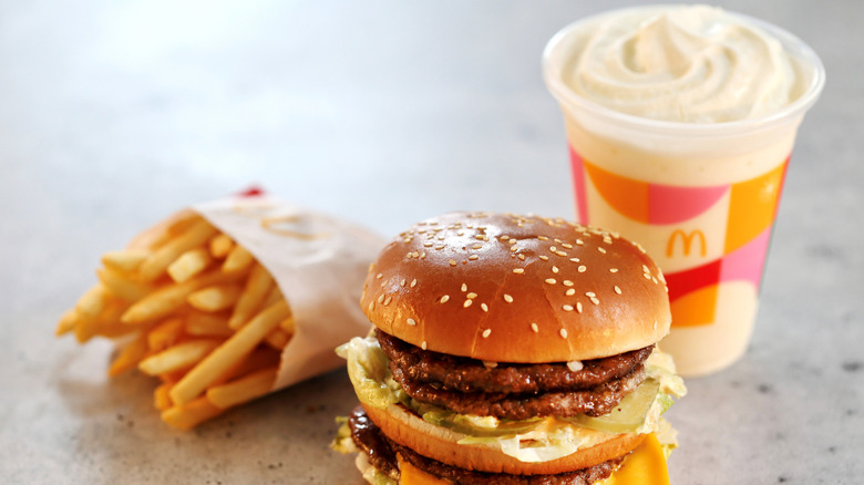 milkshake from McDonald's