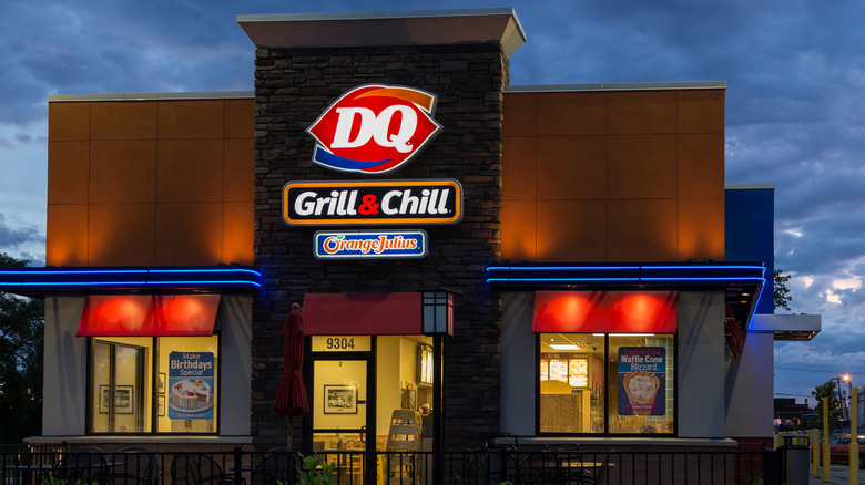 Storefront of a Dairy Queen