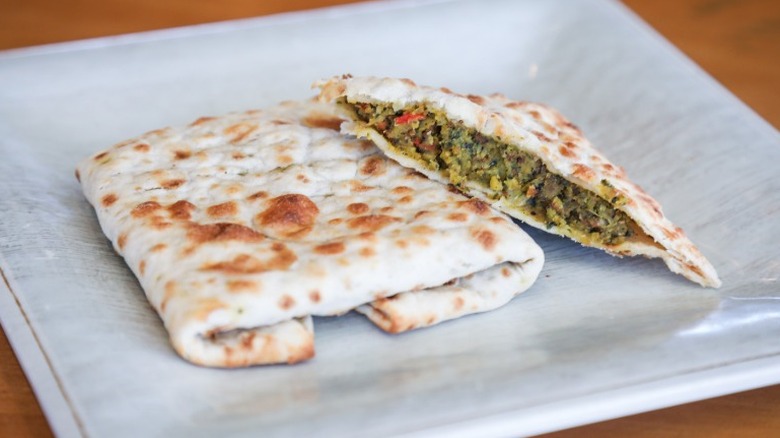 Starbucks spicy falafel pocket