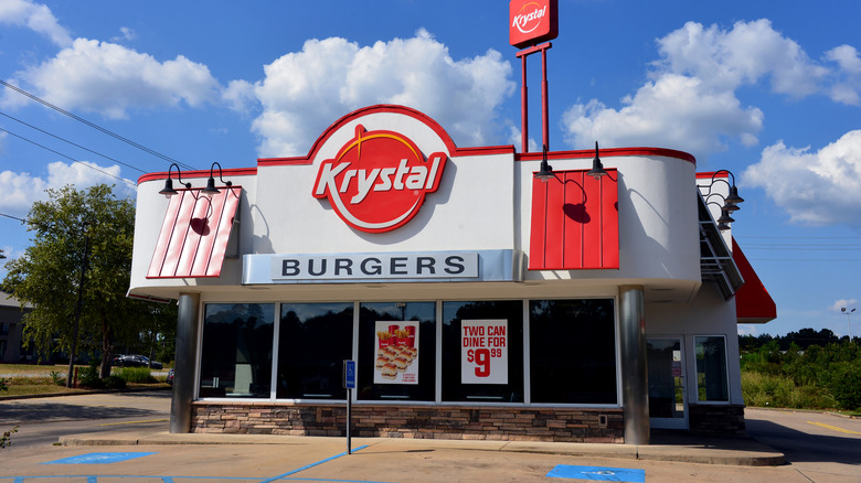 Exterior of a Krystal, day