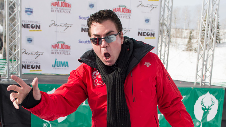 john schnatter papa john mouth open