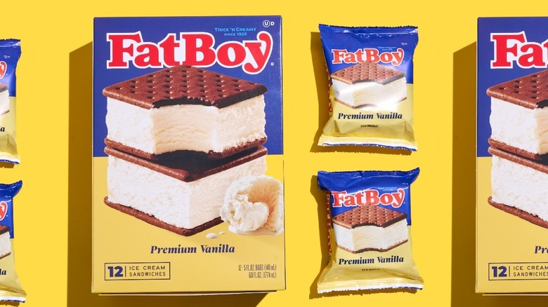 Fat Boy ice cream sandwiches