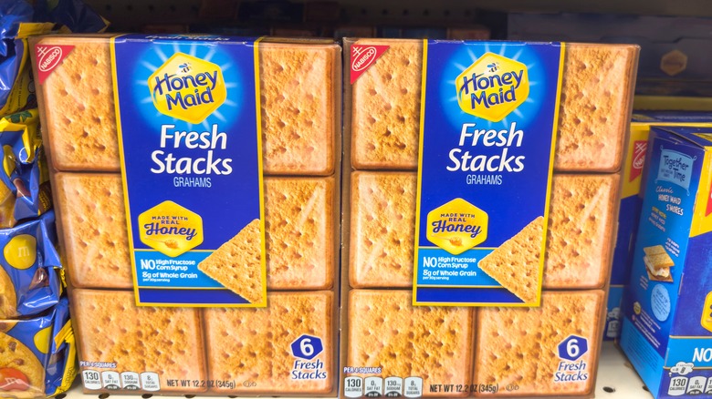 boxes of Honey Maid