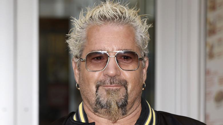 Close-up of Guy Fieri smiling