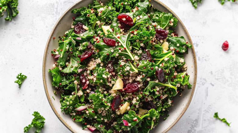 Kale and quinoa salad