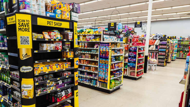 Interior of Dollar General store with aisle displays.
