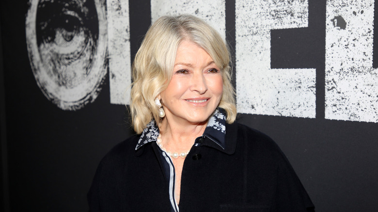 Martha Stewart smiling