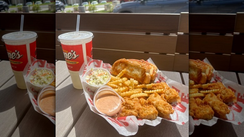 A meal and drink from Raising Cane's