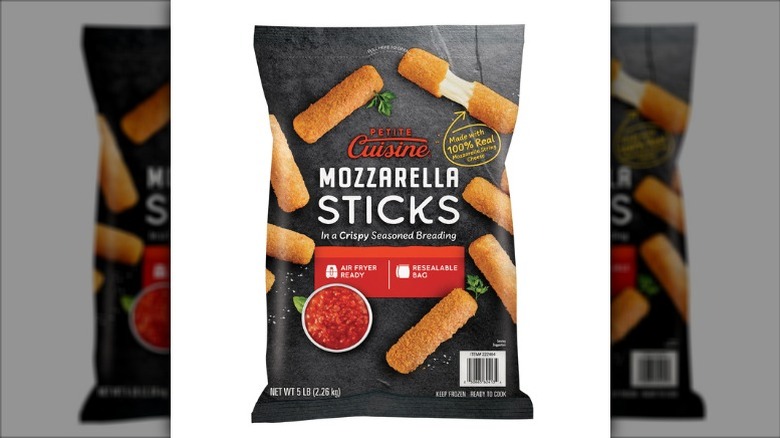 A bag of mozzarella sticks from Petite Cuisine