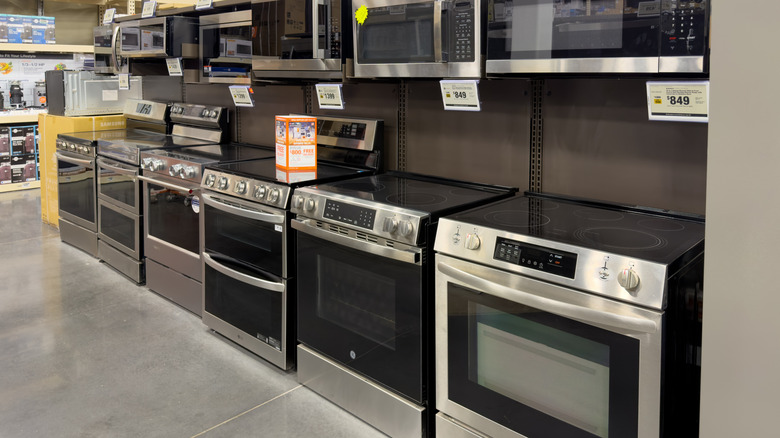 Stoves at store