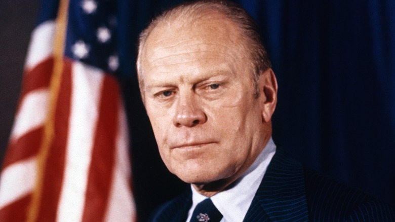 A picture of former president Gerald Ford.