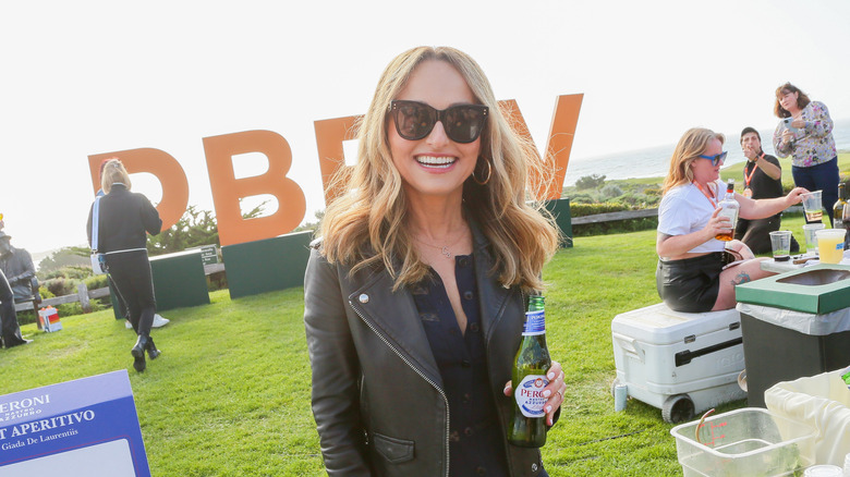 Chef Giada De Laurentiis attends the Sunset Aperitivo at the Pebble Beach Food & Wine Festival on April 12, 2025 in Pebble Beach, California.