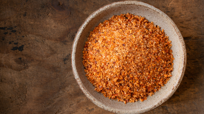 Tajin seasoning in a bowl