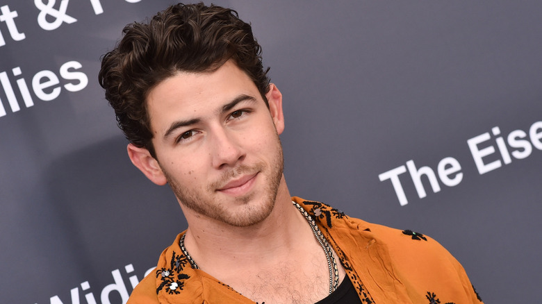 Nick Jonas arrives for Cedars-Sinai Board of Governors 50th Anniversary on August 07, 2022 in Los Angeles, CA.