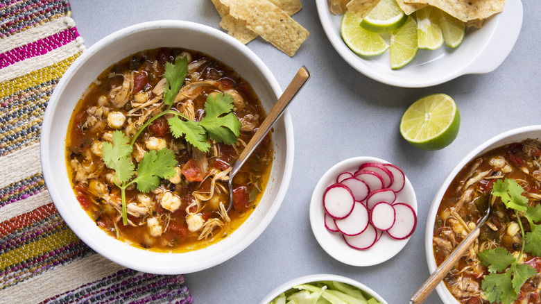 Bowls of chili