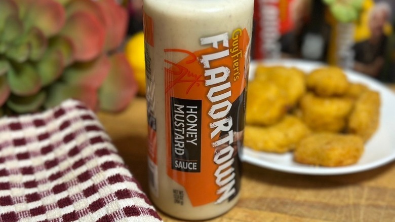 Gut Fieri's Honey Mustard Sauce bottle