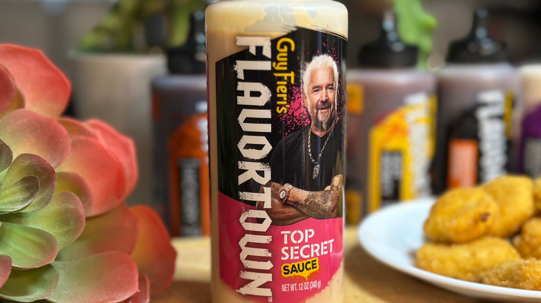 Gut Fieri's Top Secret Sauce bottle