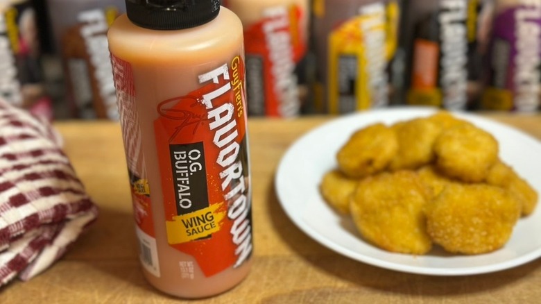 Gut Fieri's O.G. Buffalo sauce bottle