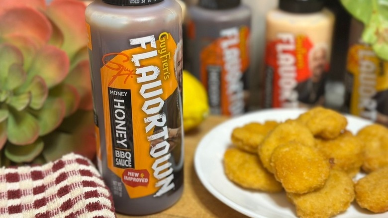 Gut Fieri's Honey BBQ Sauce bottle