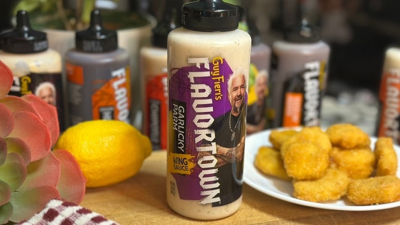 Gut Fieri's Garlicky Parm bottle