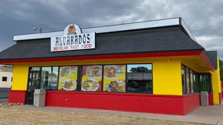Alvarados Mexican fast food exterior
