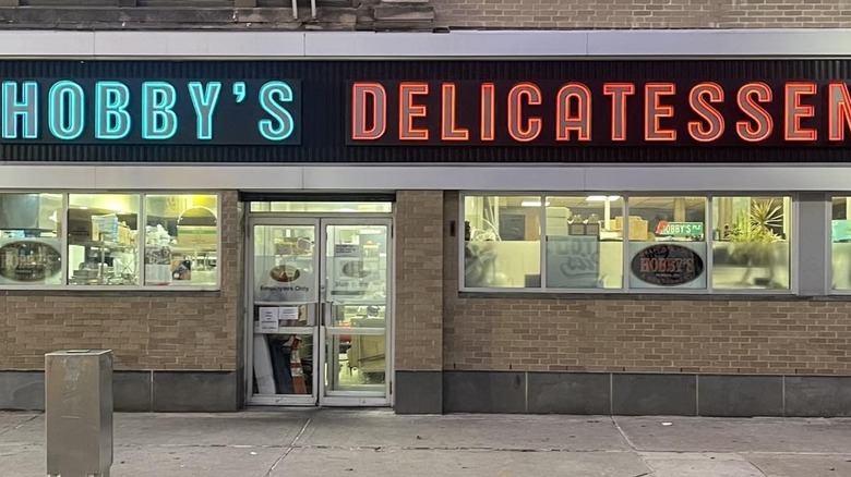 Exterior of Hobby's Delicatessen, New Jersey