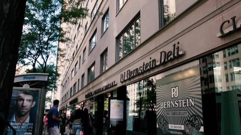 Exterior of PJ Bernstein Deli, NYC
