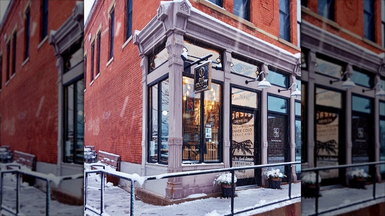 Exterior of Rye Society deli, Denver