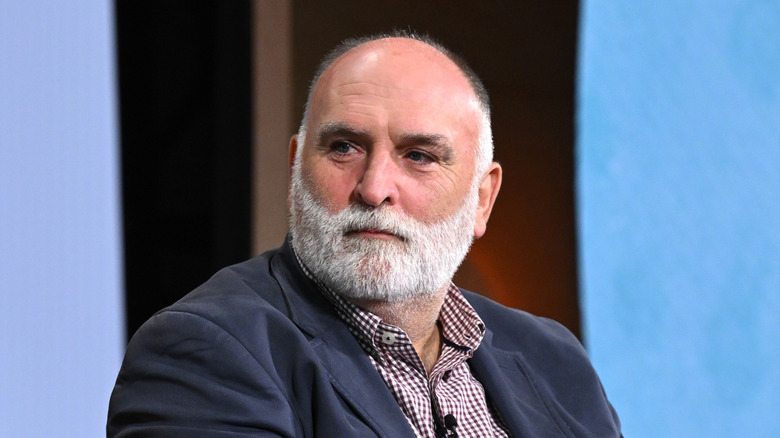 José Andrés during a talk event