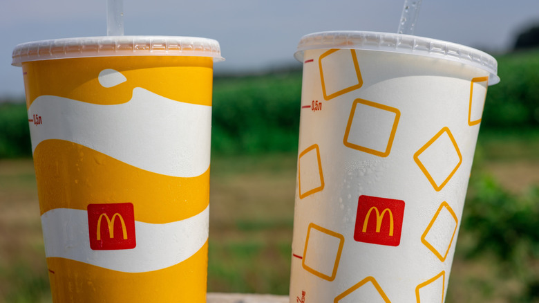 McDonald's soda cups