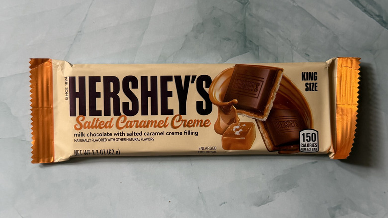 Hershey's Salted Caramel Creme bar