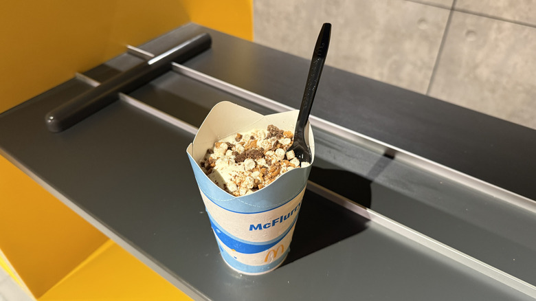 Hershey's S'mores McFlurry at McDonald's location