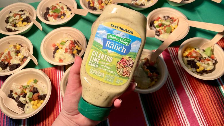 New Hidden Valley Cilantro Lime Ranch sauce