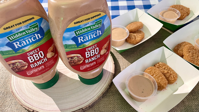 New Hidden Valley Sweet BBQ Ranch Sauce