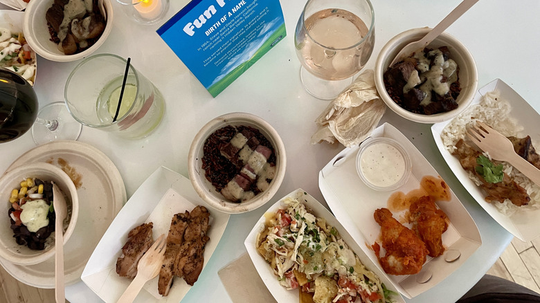 Tasting dishes made with the seven new Hidden Valley Ranch flavors