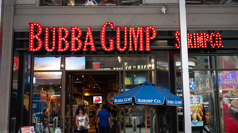Bubba Gump Shrimp Co. restaurant in Times Square