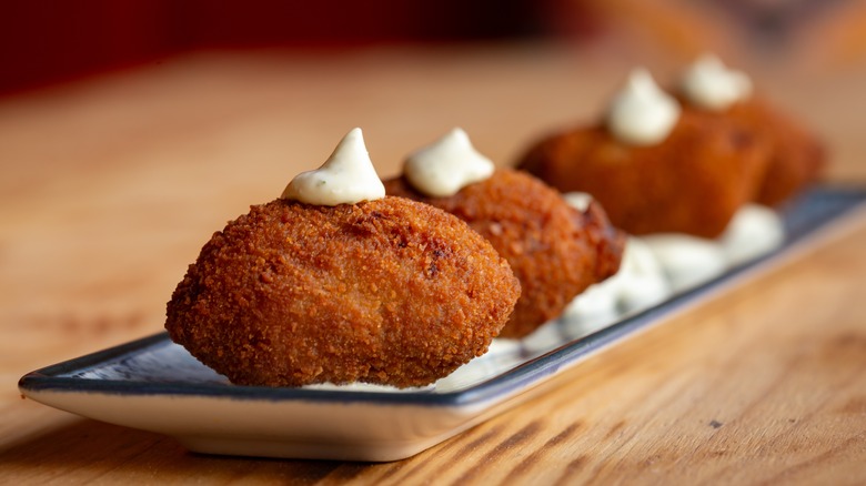 Spanish-style croquettes