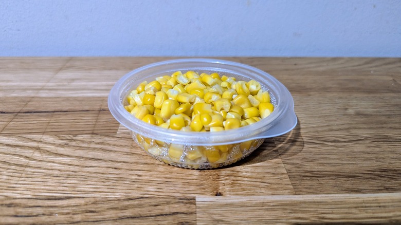 kfc corn on counter