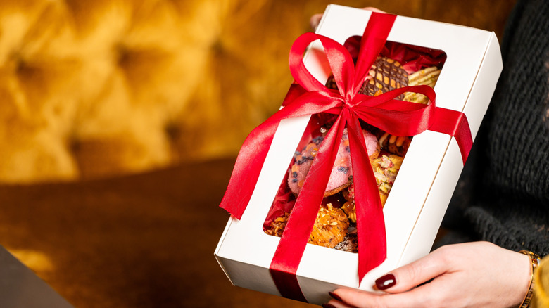 Gift box of cookies