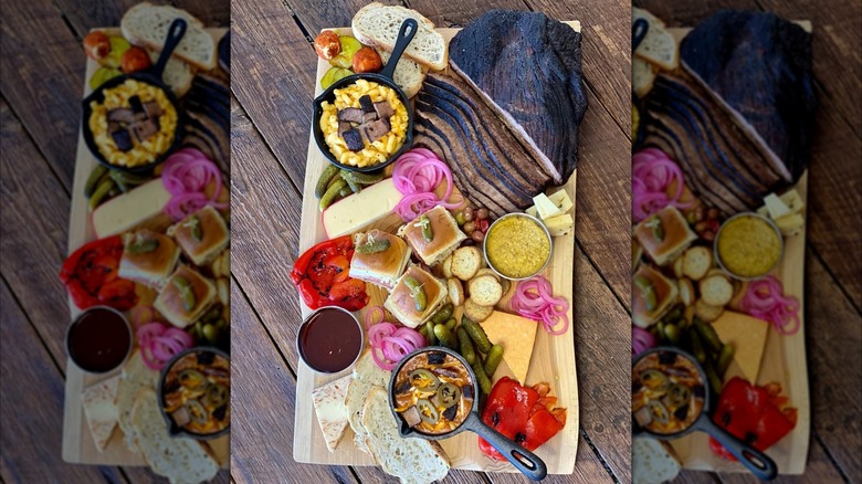 BBQ charcuterie board